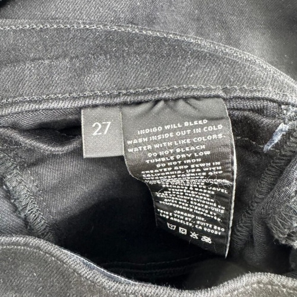 J BRAND Sabine High-rise‎ Skinny Jeans In Black - Picture 7 of 7